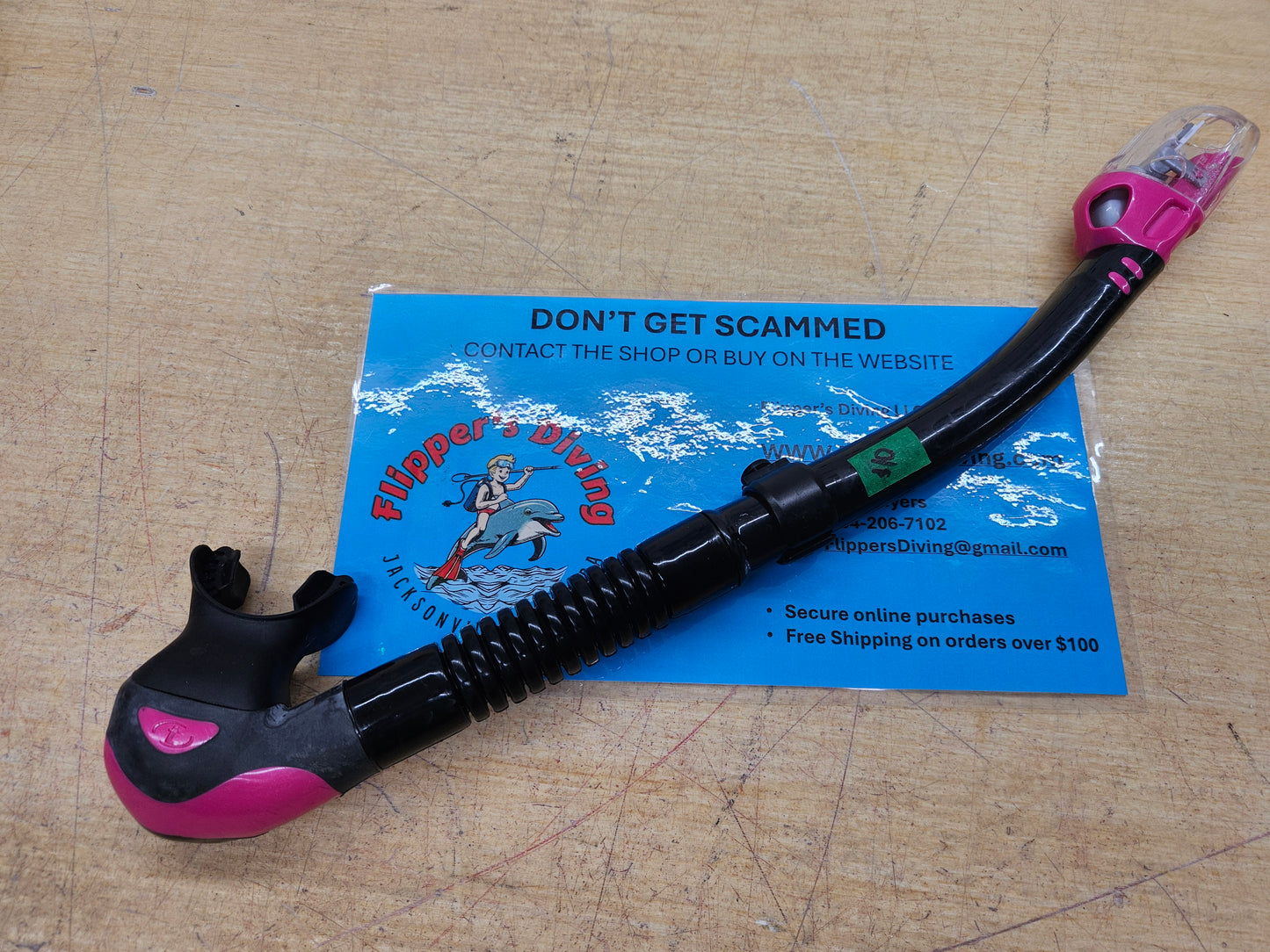 Tusa Dry Top Snorkel (S18)