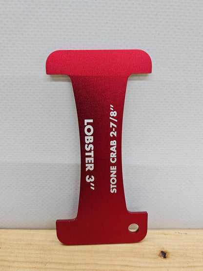 Deluxe Aluminum Lobster & Stone Crab Gauge