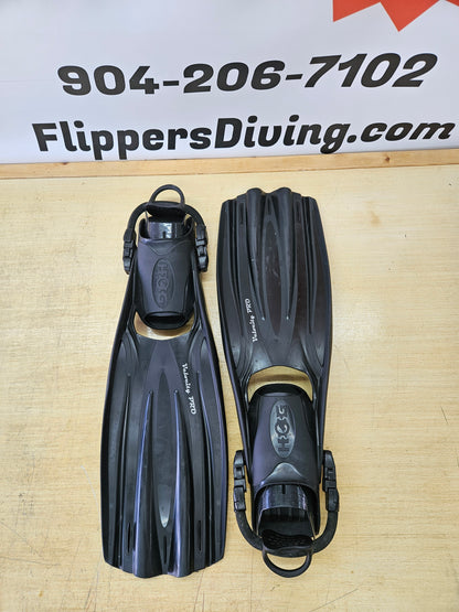 HOG "Velocity Pro" Dive Fins (small 4-7)
