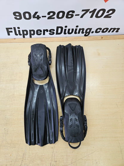 HOG "Velocity Pro" Dive Fins (small 4-7)