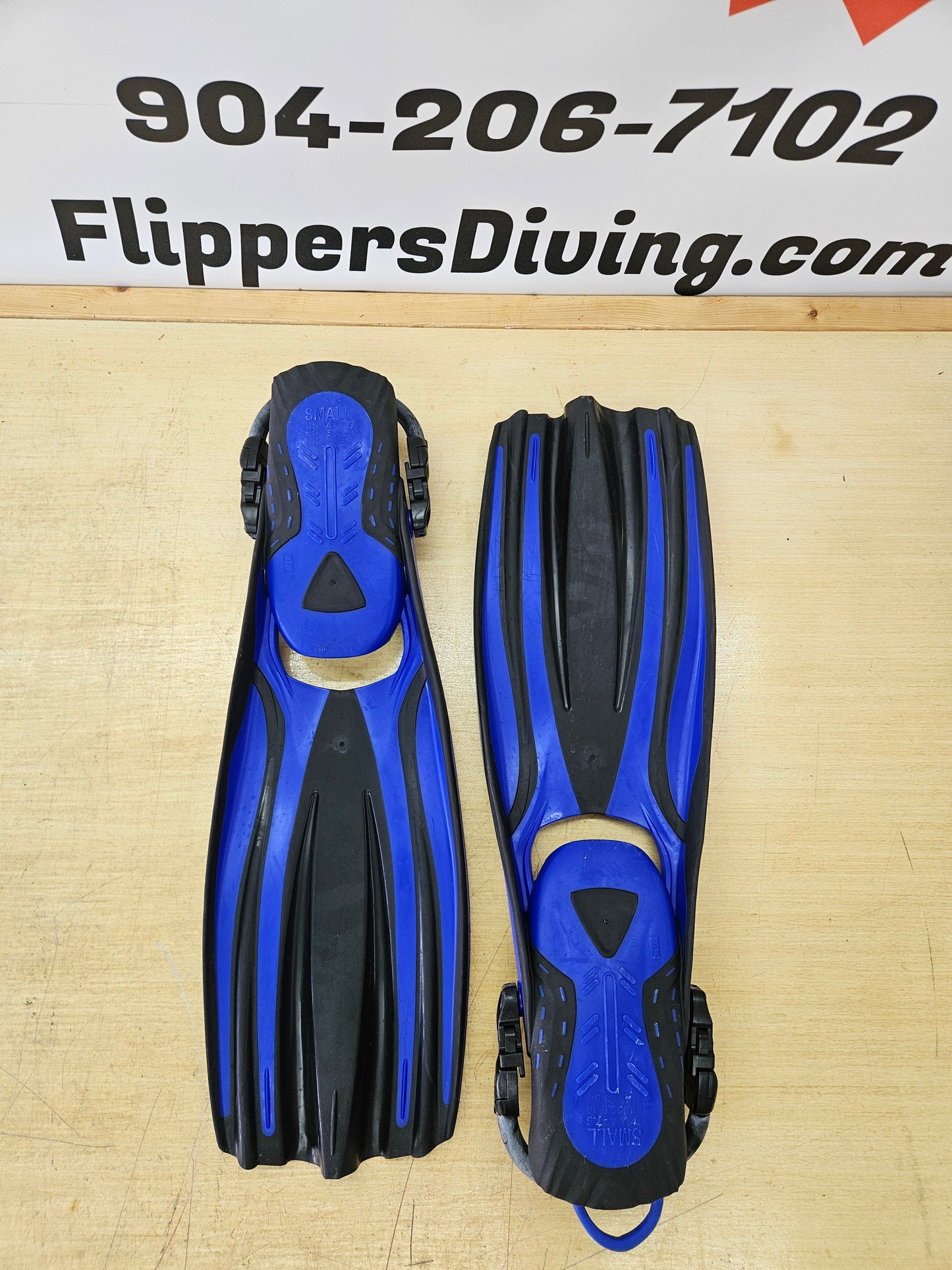 HOG Velocity Pro Dive Fins (SMALL)