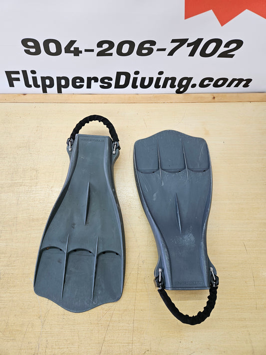 Scubapro Jet Fins (Grey) - LARGE