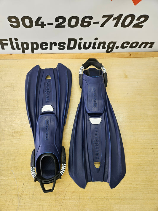 Aqualung "Storm" Full Foot Diving Fins (L-XL)
