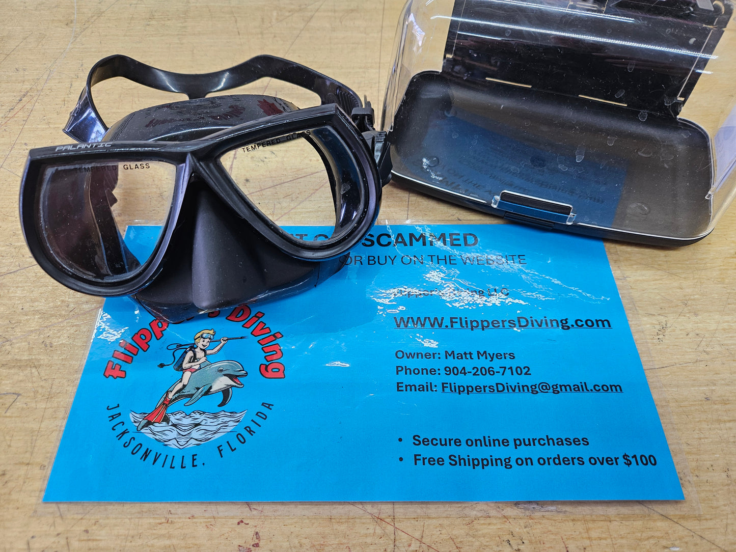 Palantic Free Diving Mask (M49)