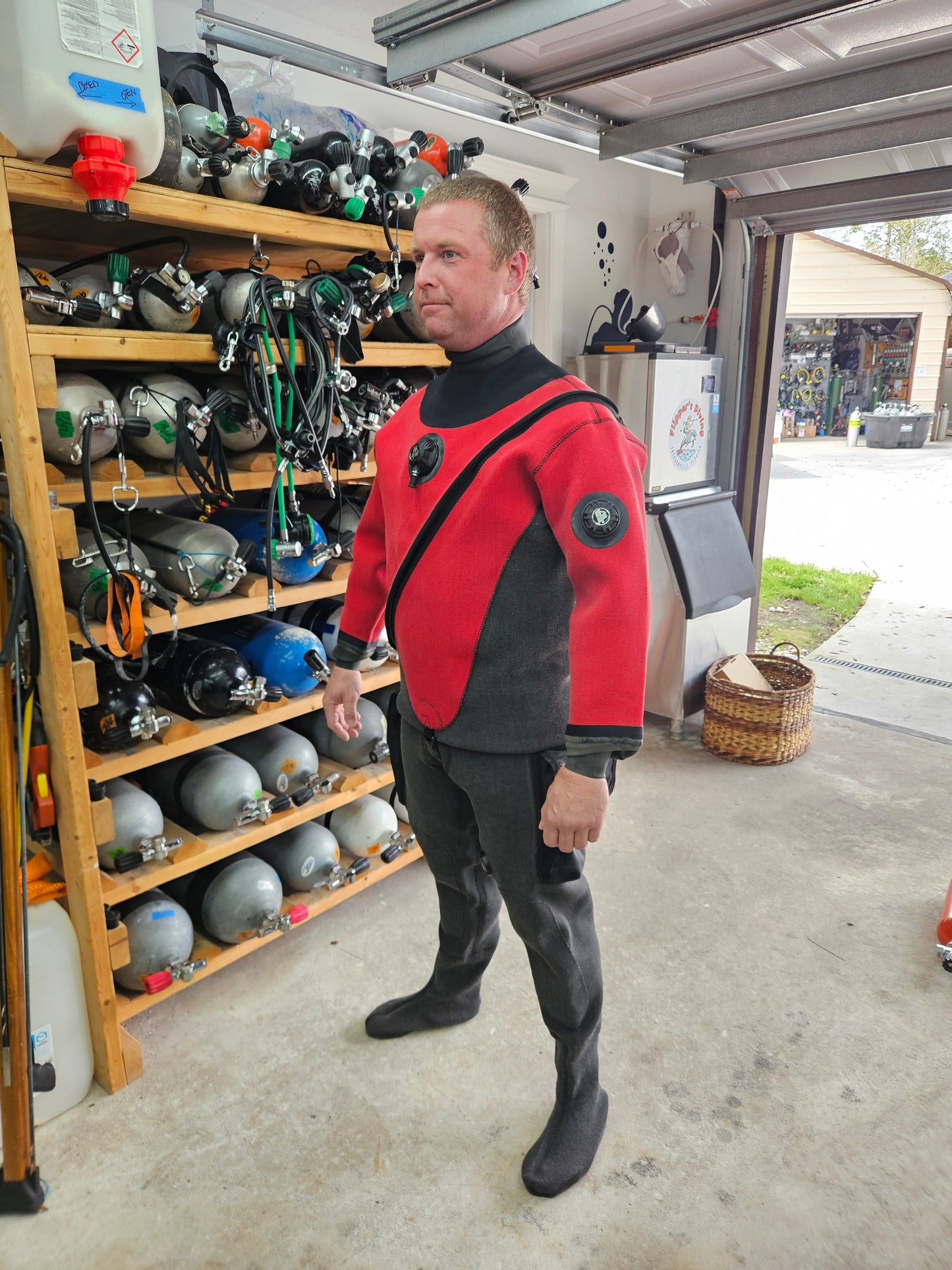 SF Tech Kevlar Pro Drysuit (L-XL)