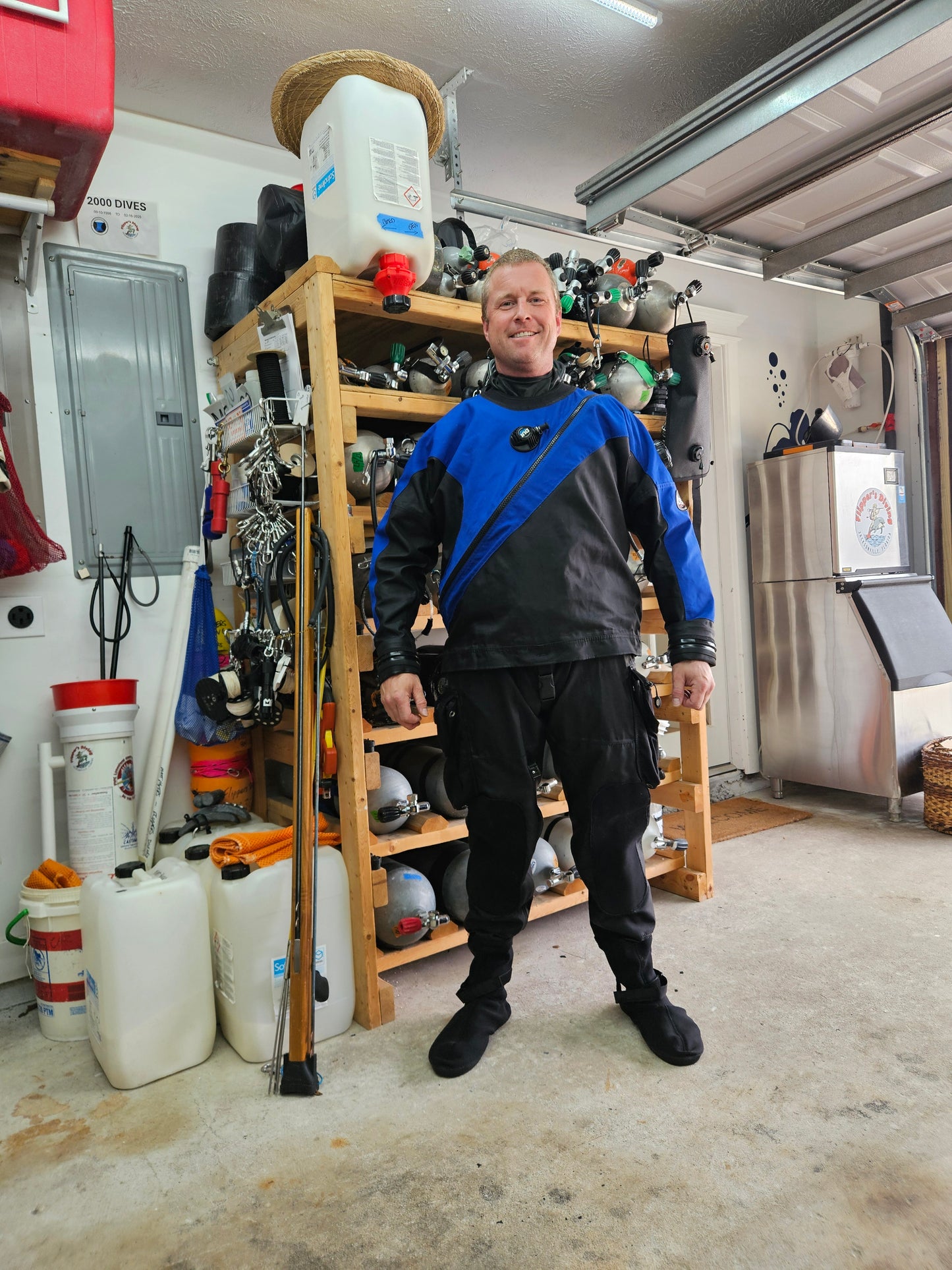 DUI TLS350 Drysuit (XL Short)