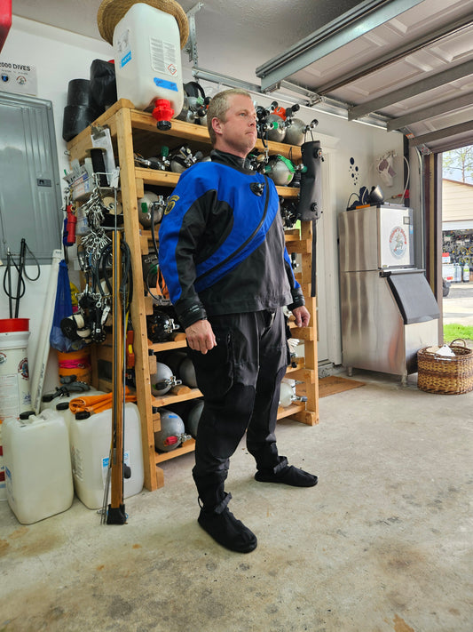 DUI TLS350 Drysuit (XL Short)