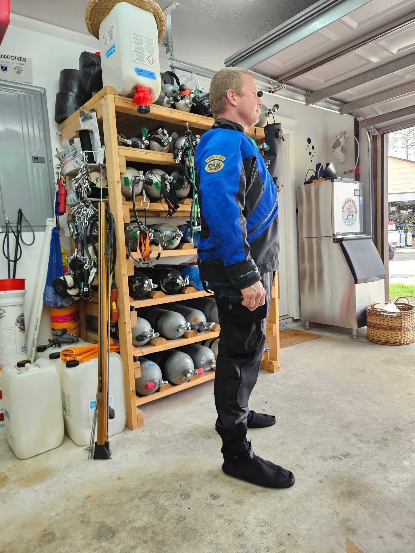 DUI TLS350 Drysuit (XL Short)