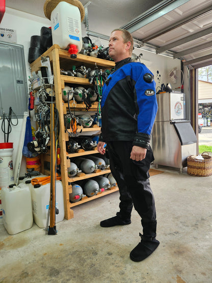 DUI TLS350 Drysuit (XL Short)