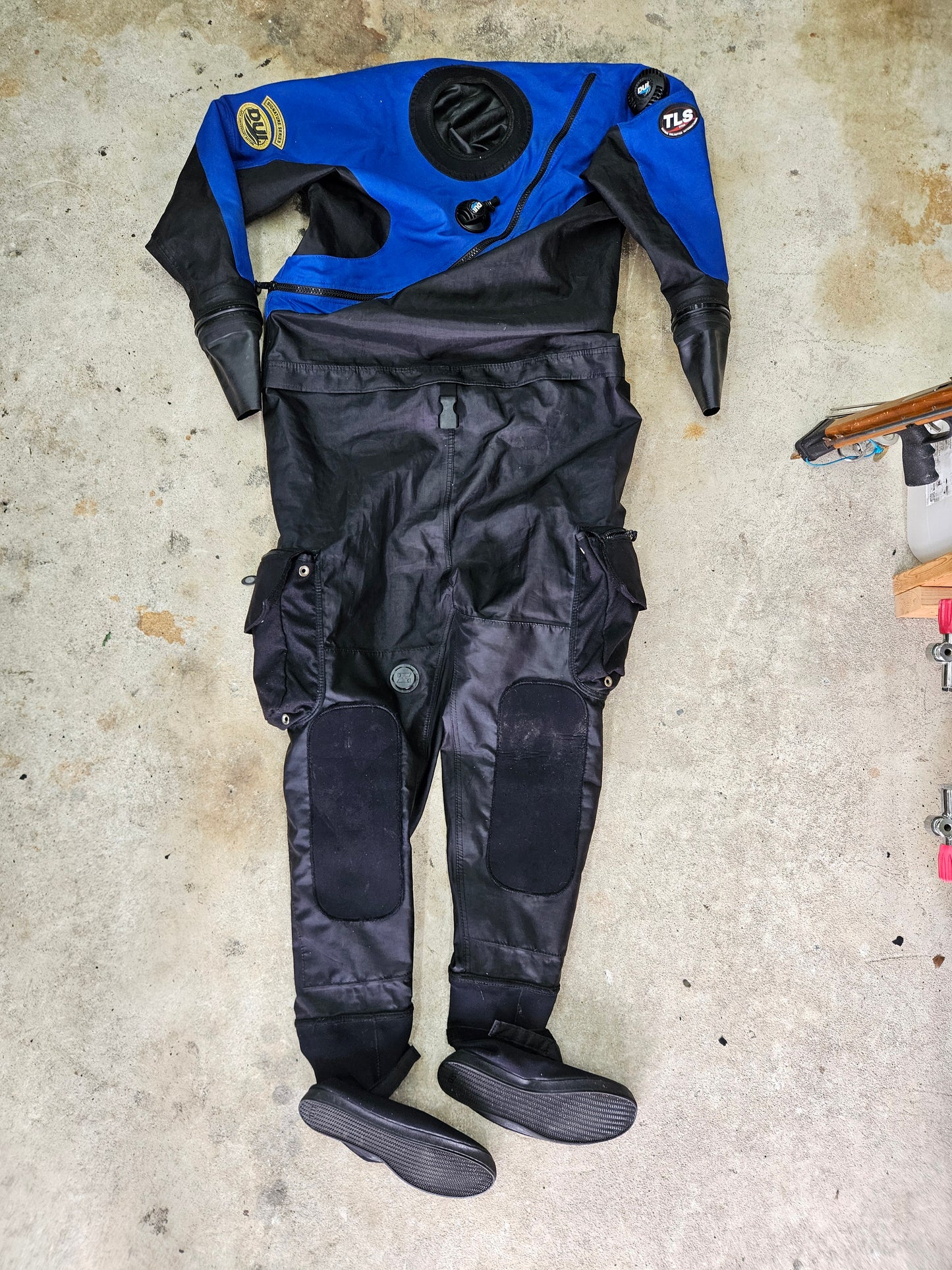DUI TLS350 Drysuit (XL Short)