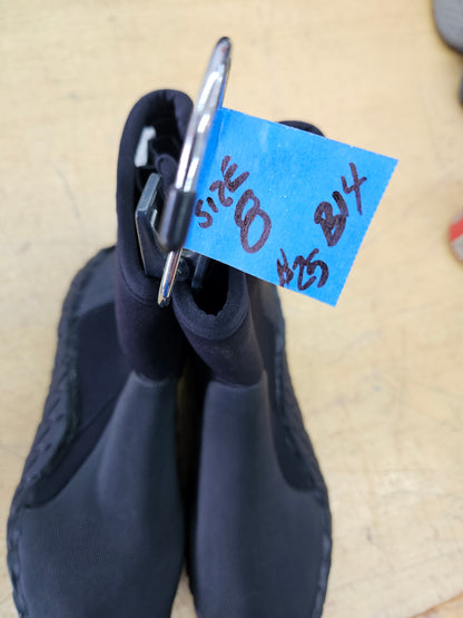 Scubapro 5mm Dive Boots (Size 8) #B14