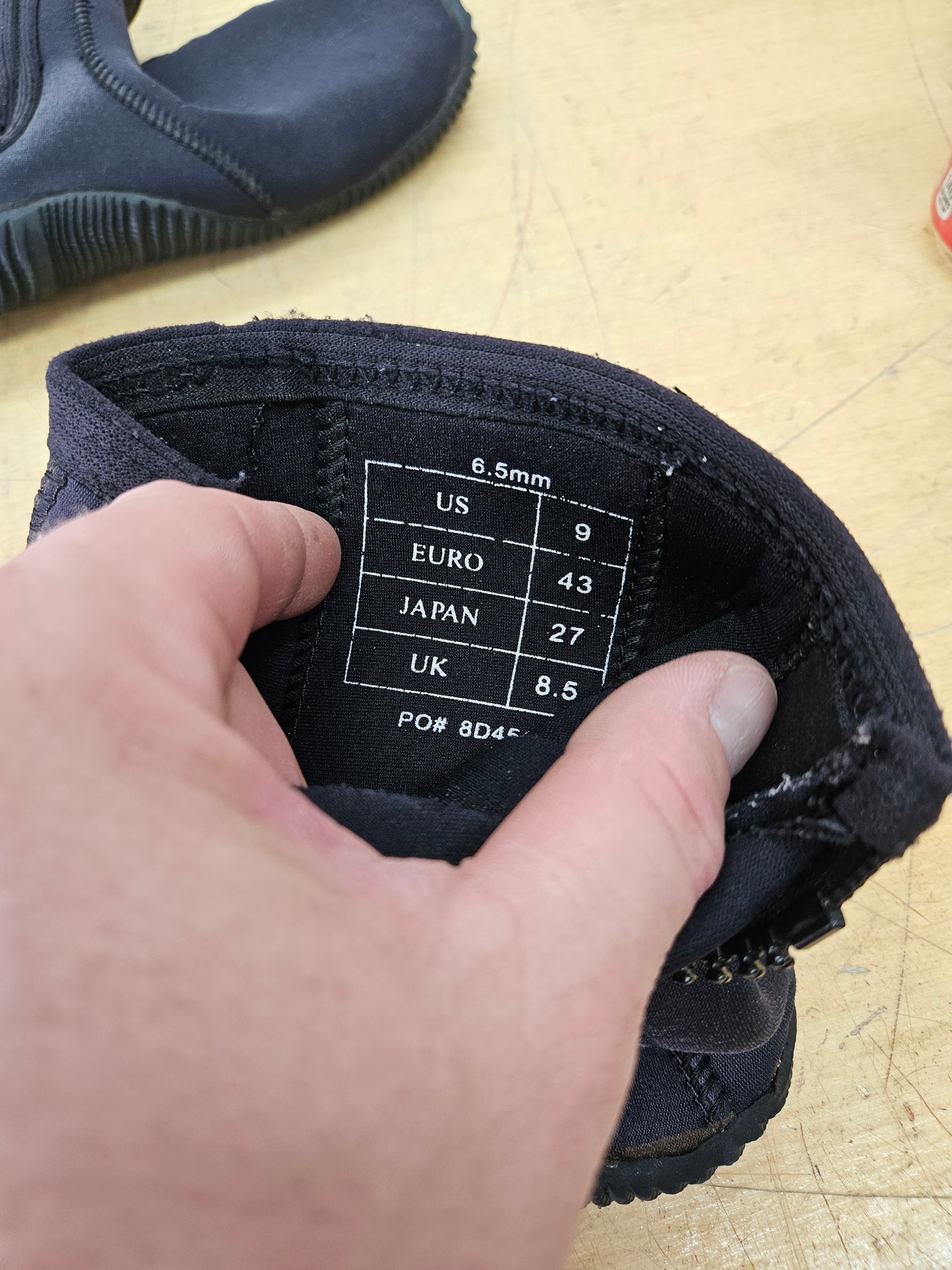 Deep See 5mm Dive Boots (Size 9) #B19