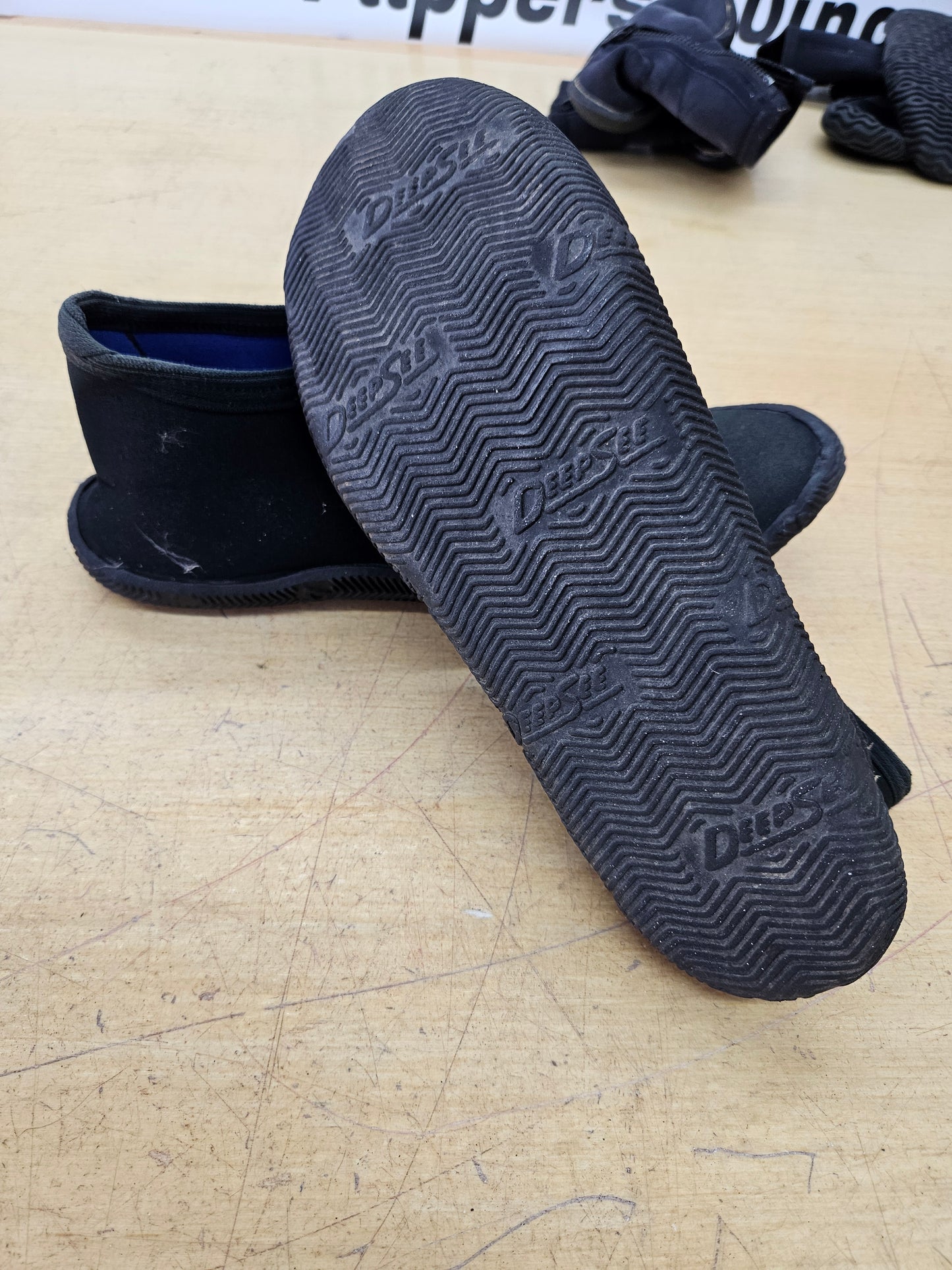 Deep See 3mm Dive Boots (Size 13) #B32
