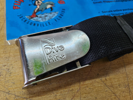 Dive Rite Stainless Buckle and Webbing