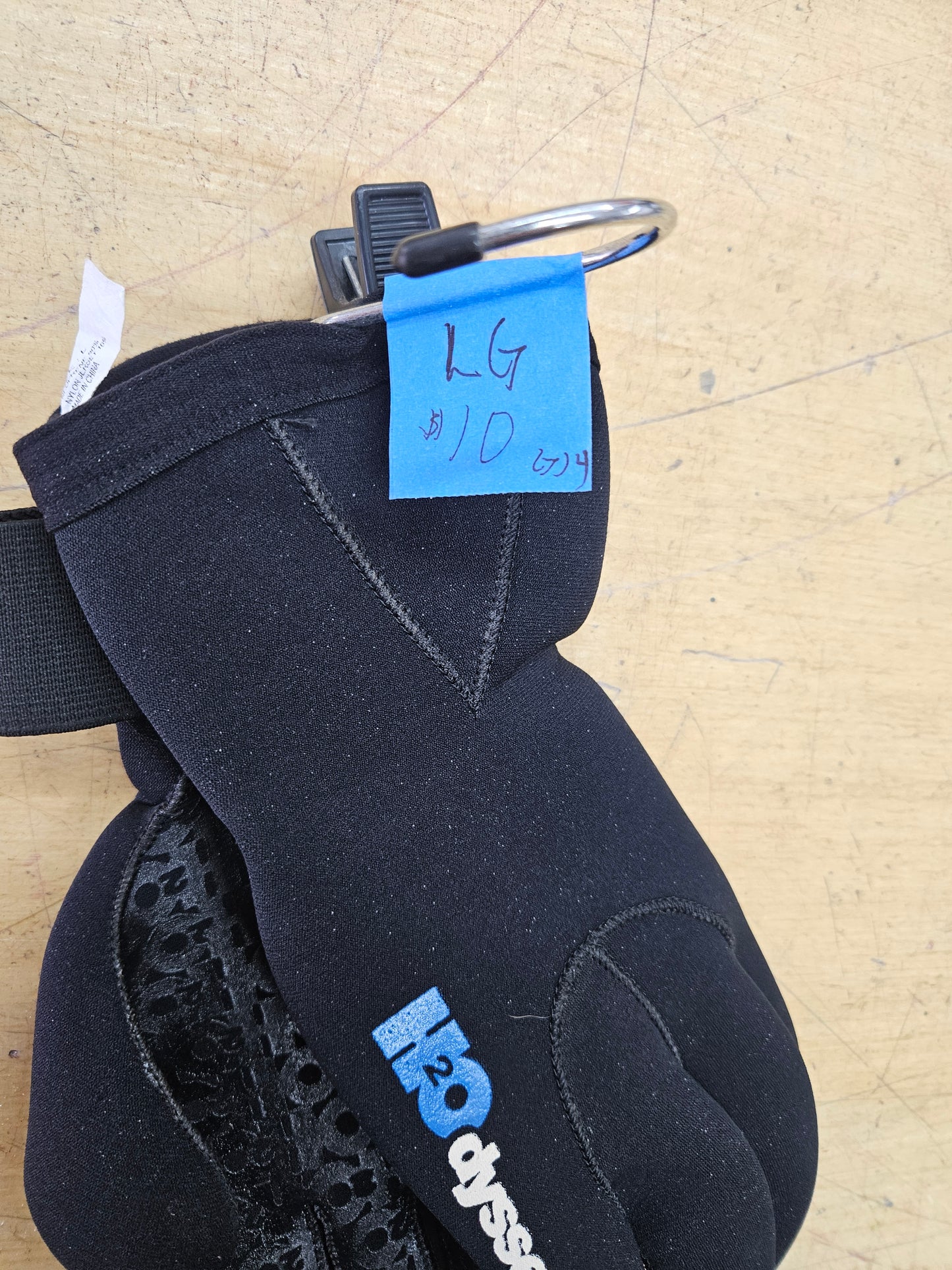 H2O Odyssey 3mm Dive Gloves (LARGE) #G14