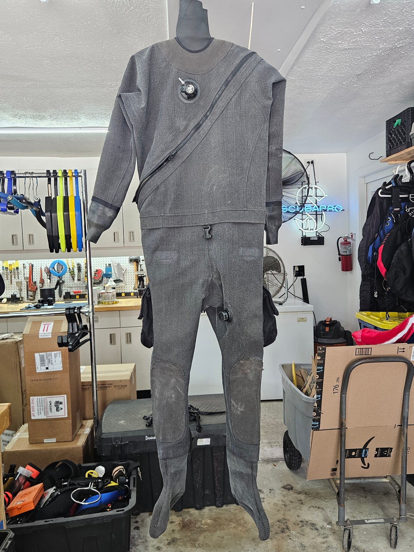 SF Tech TNT Kevlar Pro Drysuit (Large)