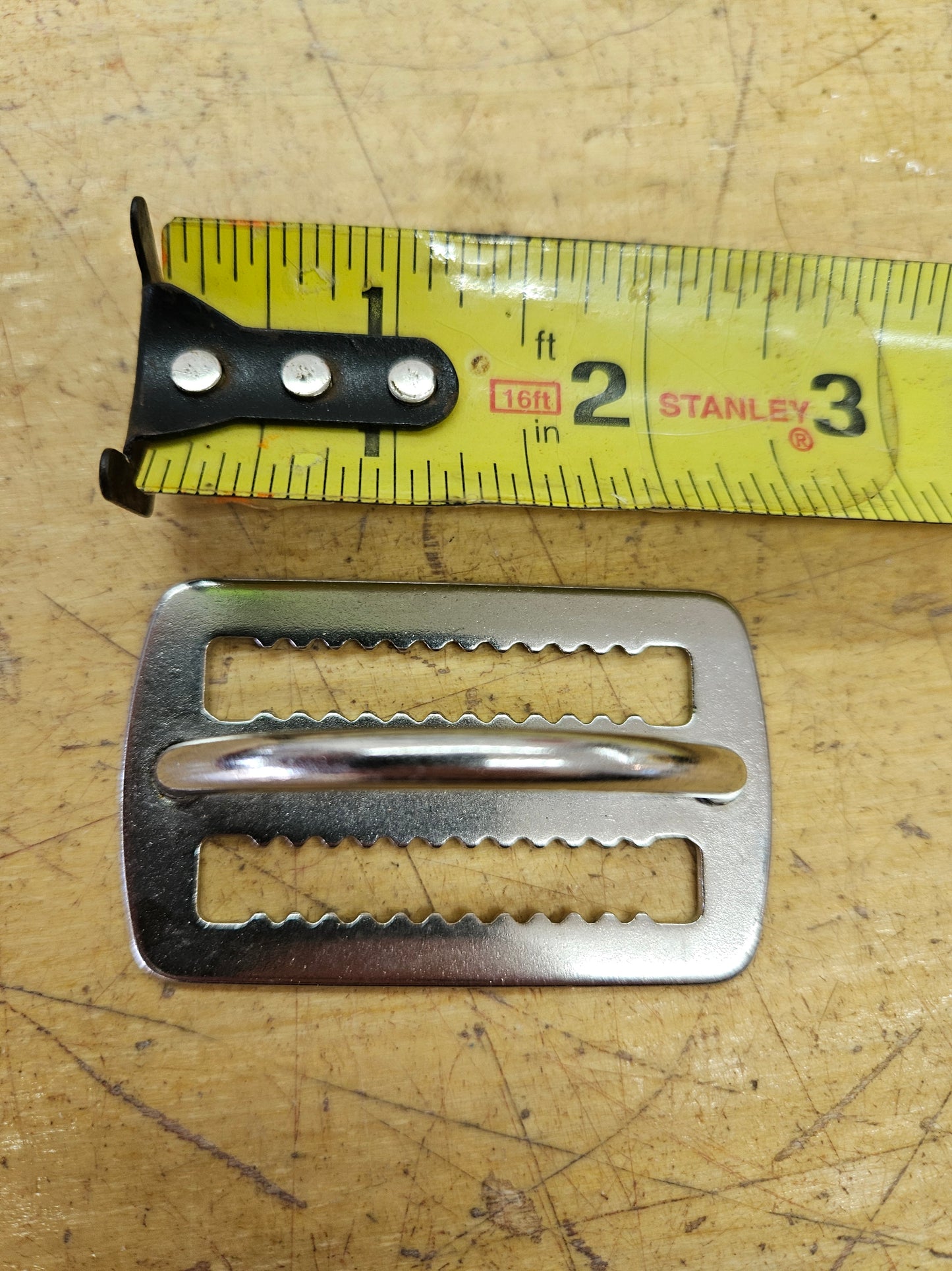 Welded 90 degree D-Ring & Slide