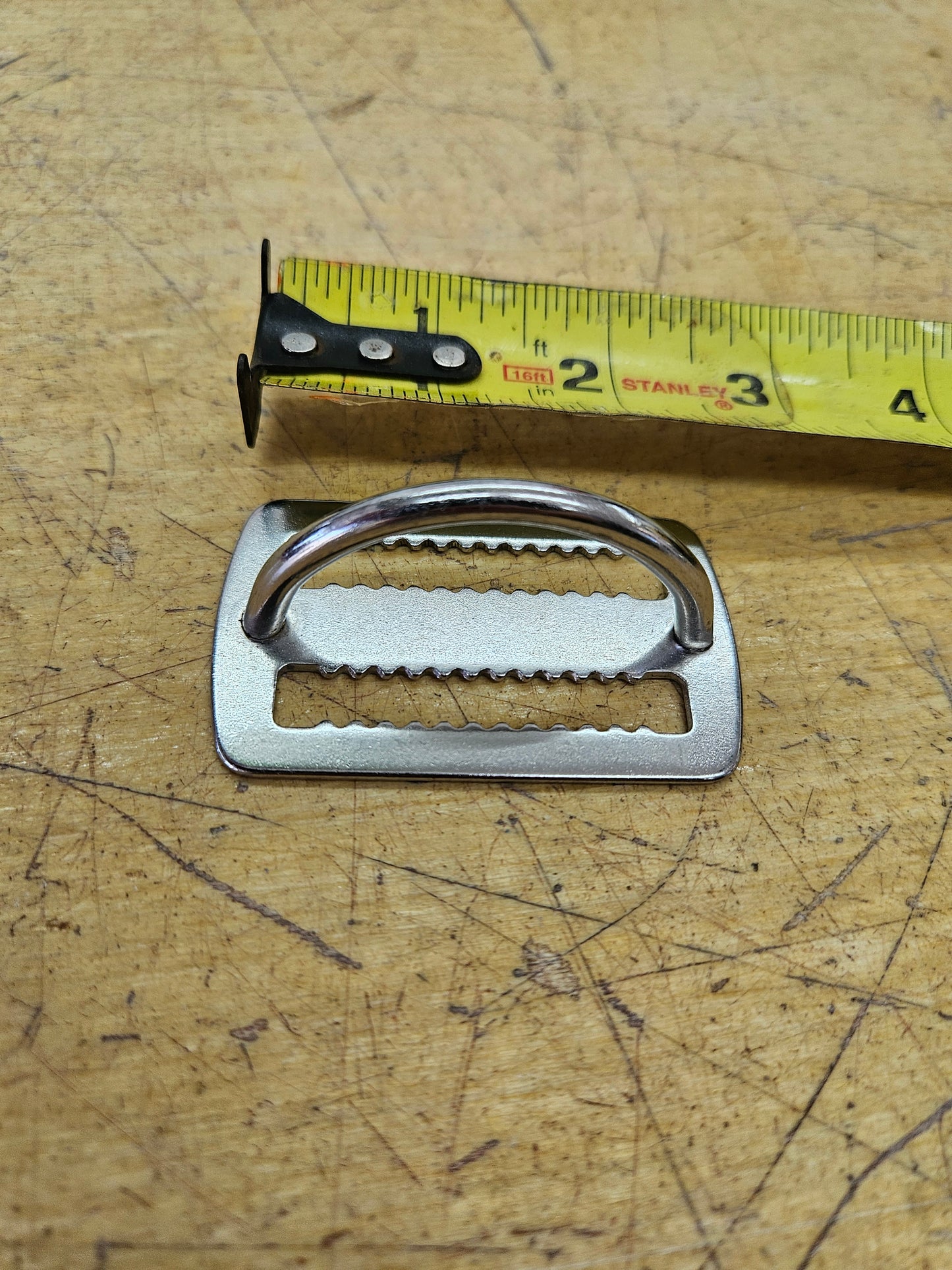 Welded 90 degree D-Ring & Slide