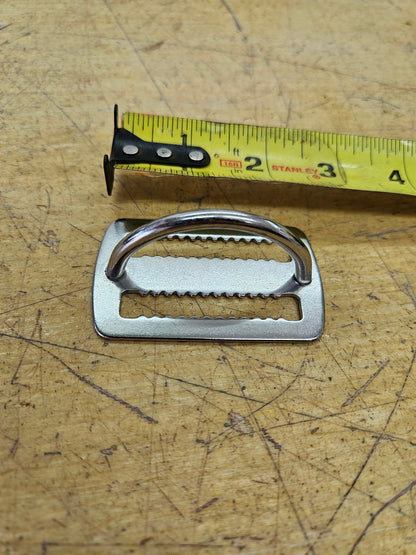 Welded 90 degree D-Ring & Slide