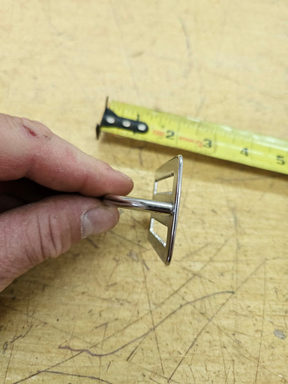 Welded 90 degree D-Ring & Slide