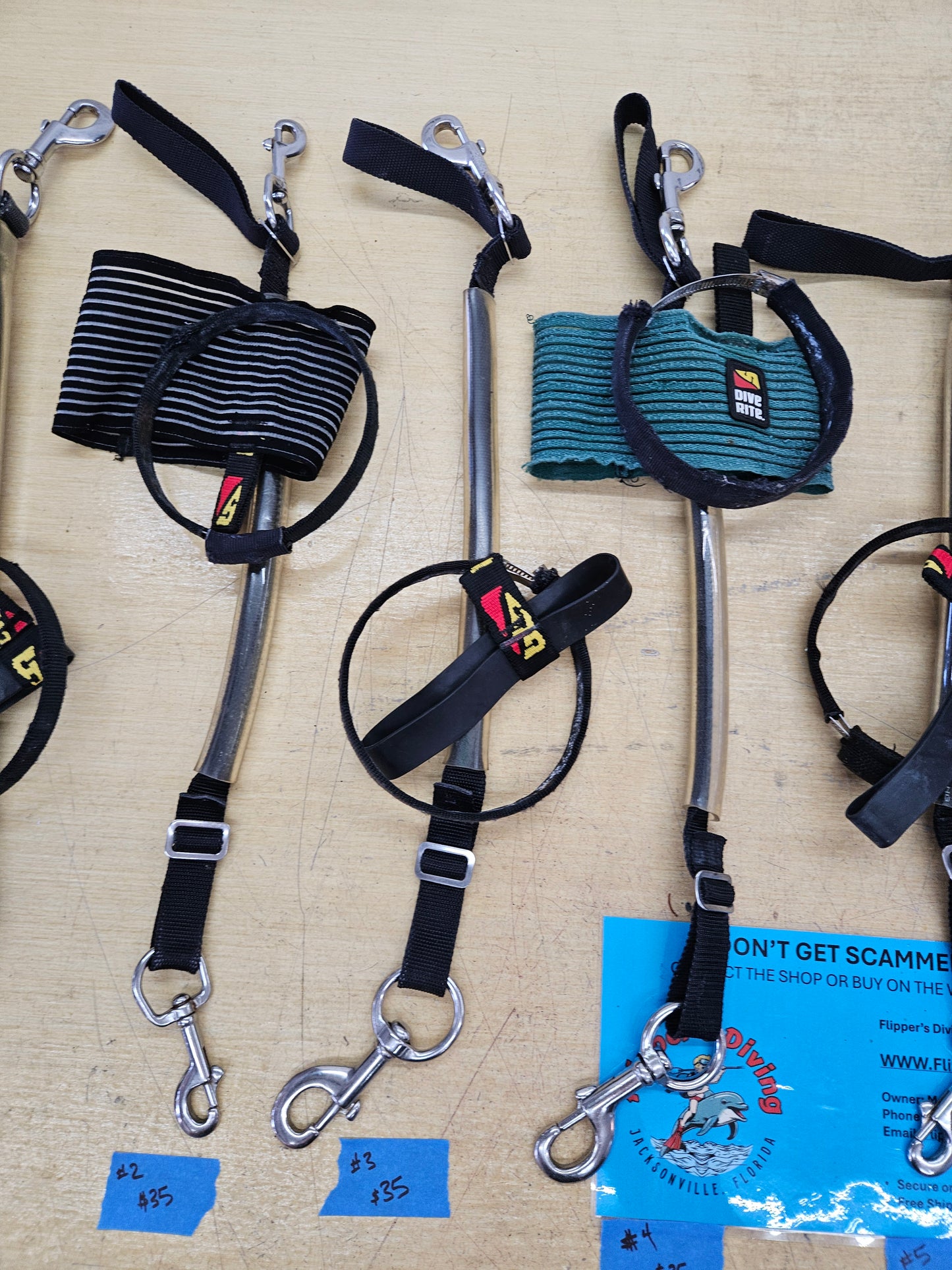 Dive Rite Cylinder Rigging