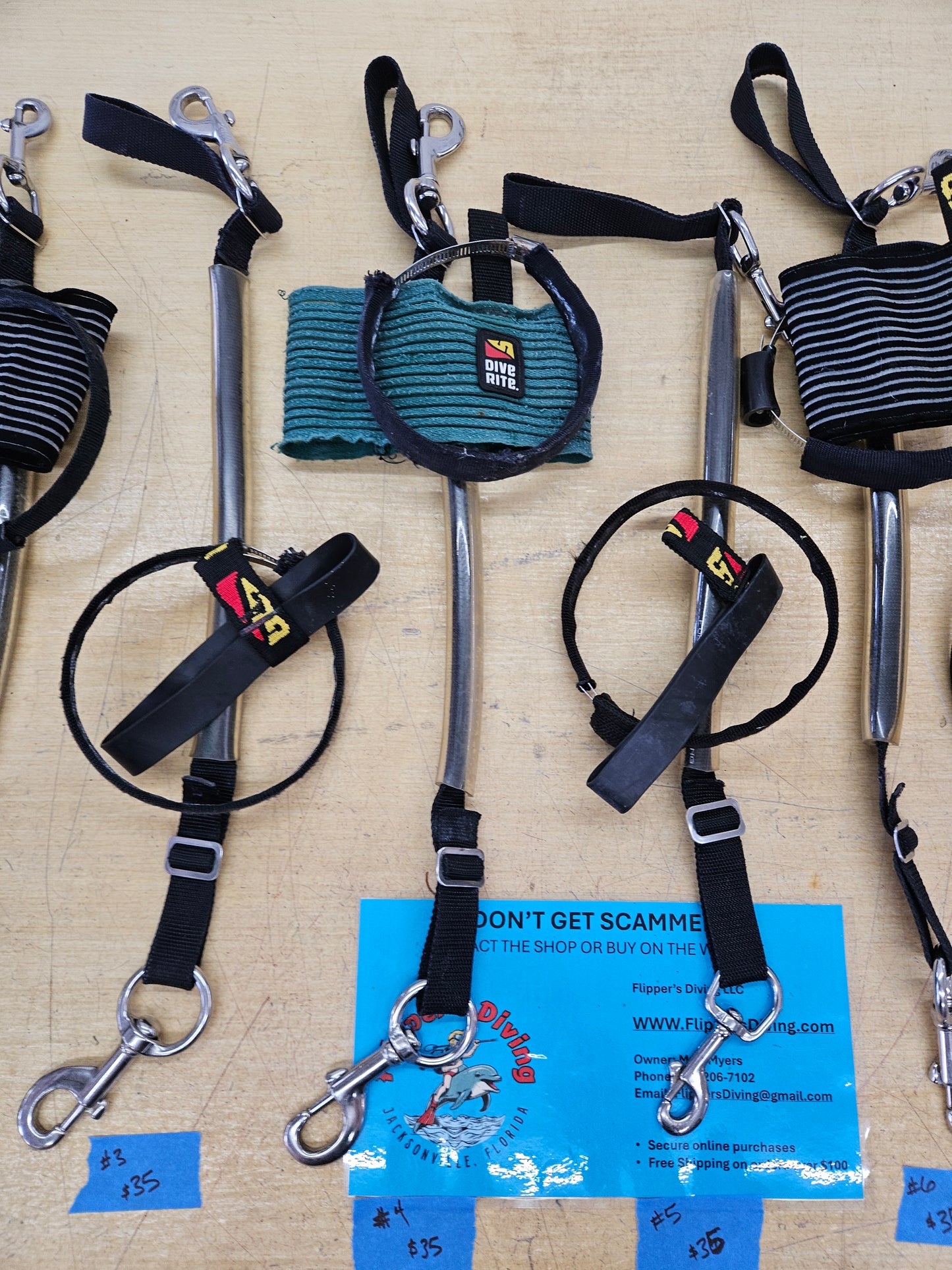 Dive Rite Cylinder Rigging