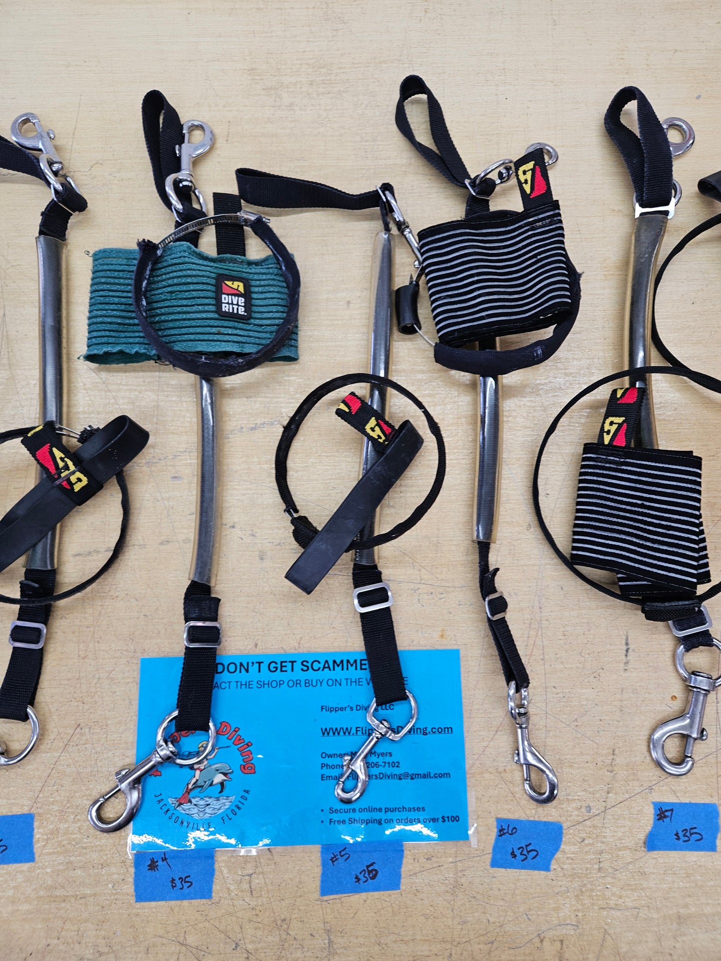 Dive Rite Cylinder Rigging