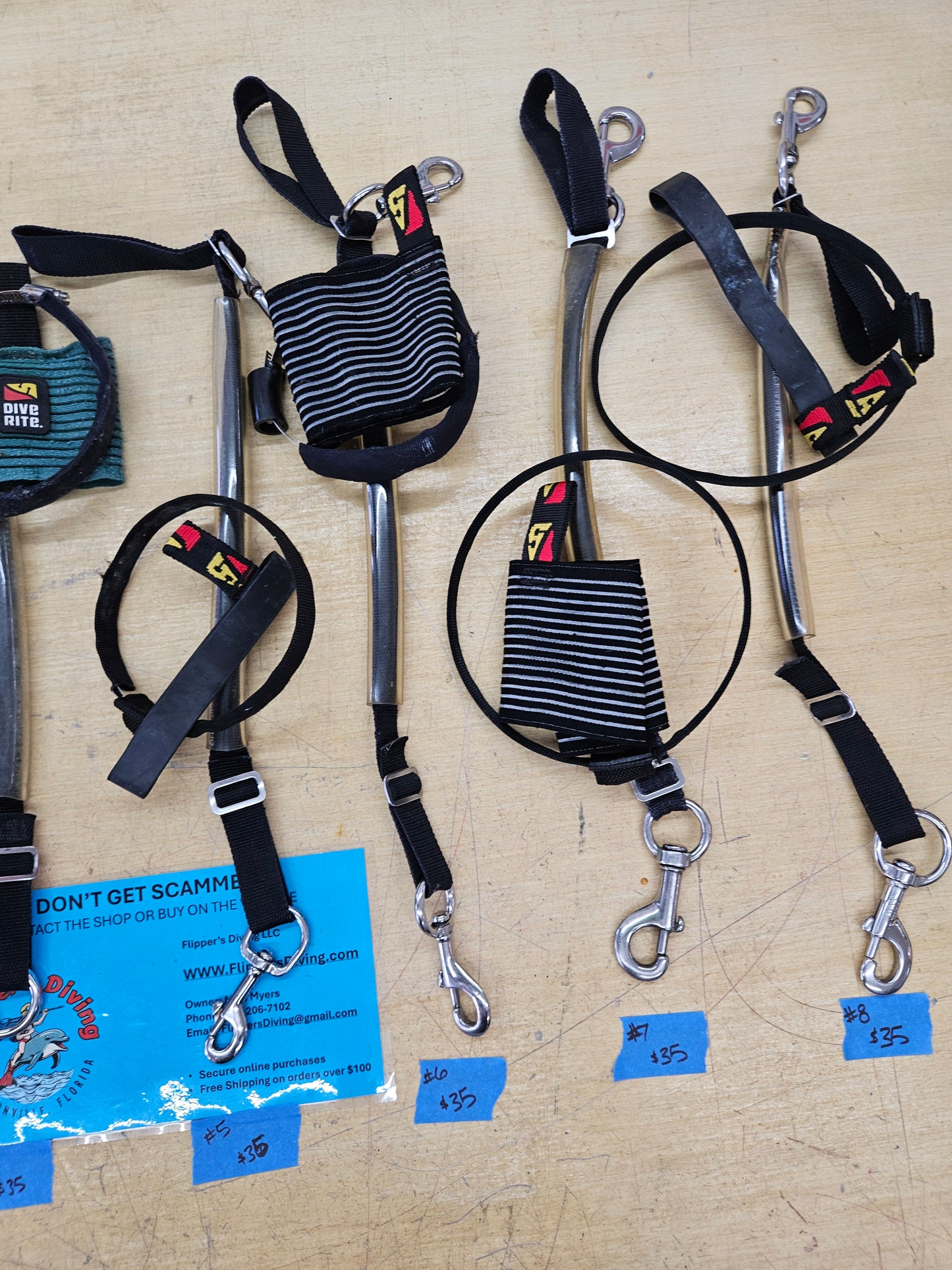 Dive Rite Cylinder Rigging