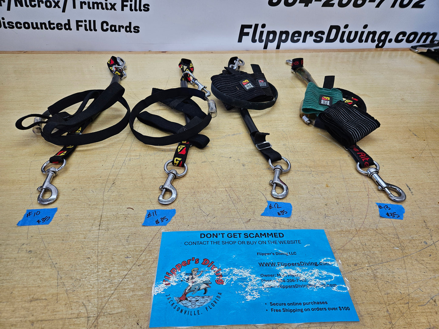 Dive Rite Cylinder Rigging