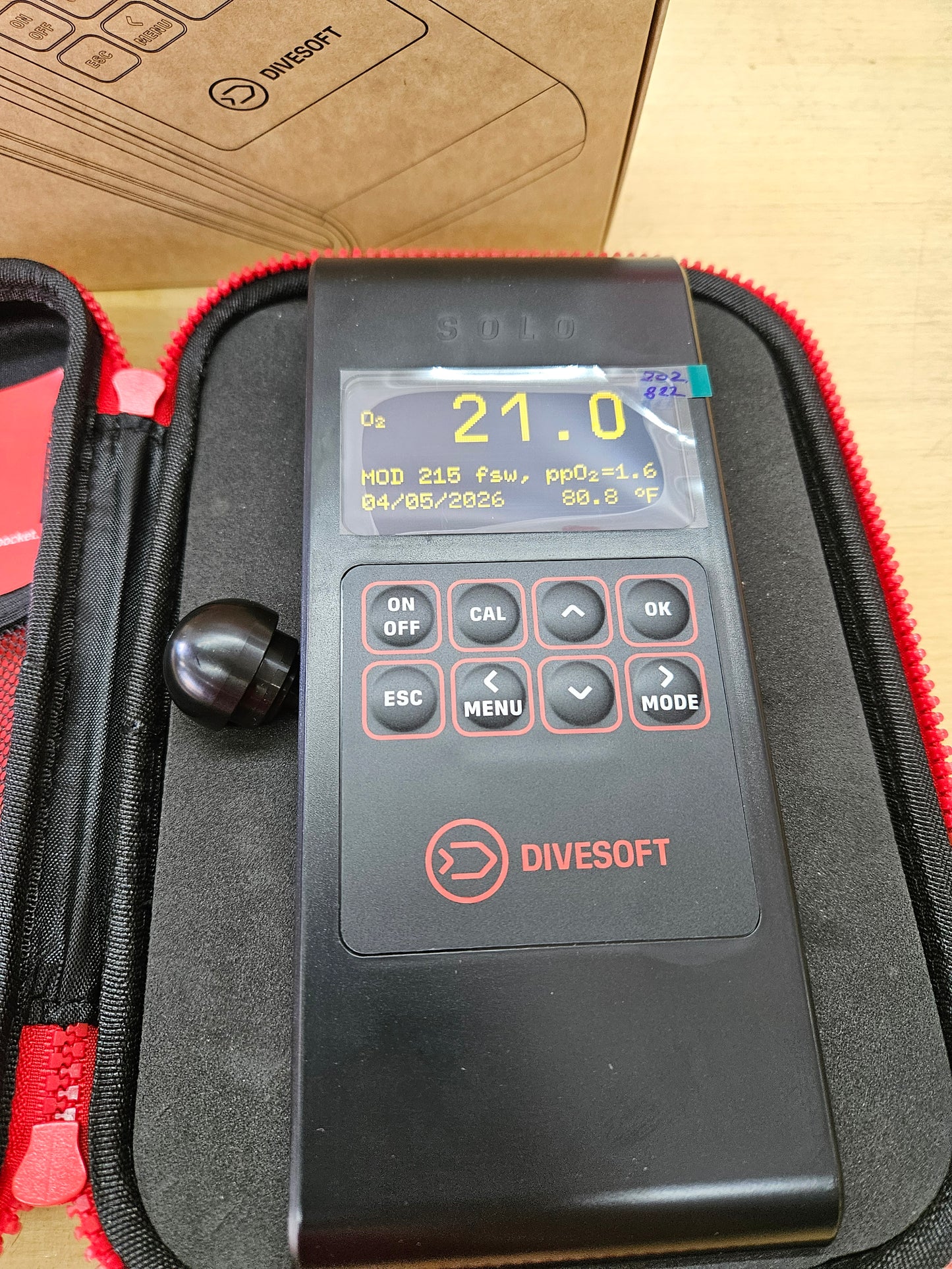 Divesoft Solo 02 Analyzer *NOS*