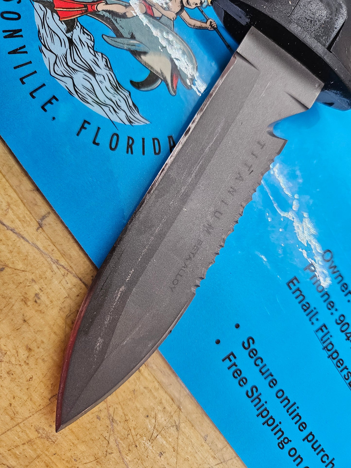 Titanium Dive Knife (K12)