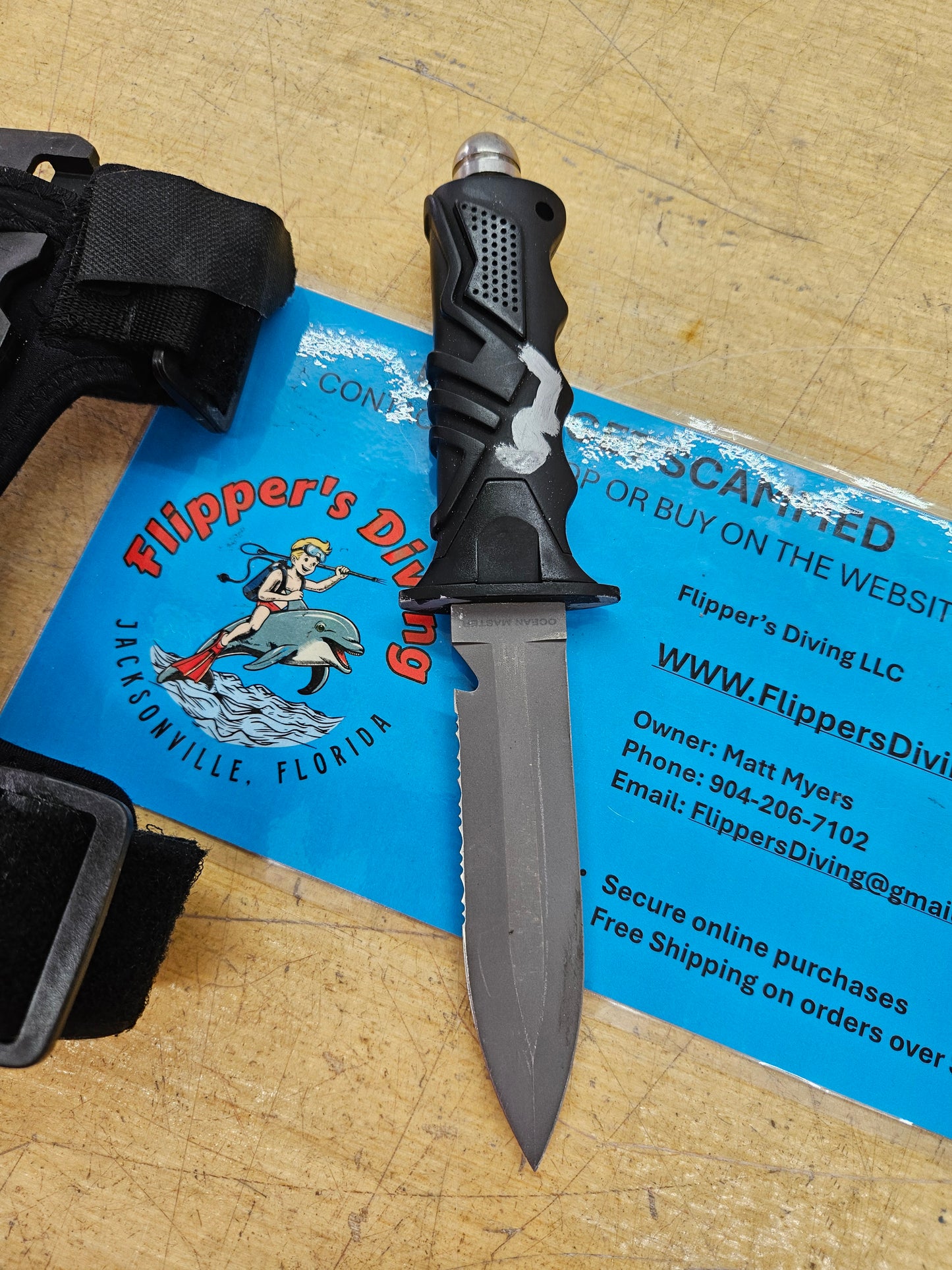 Titanium Dive Knife (K12)