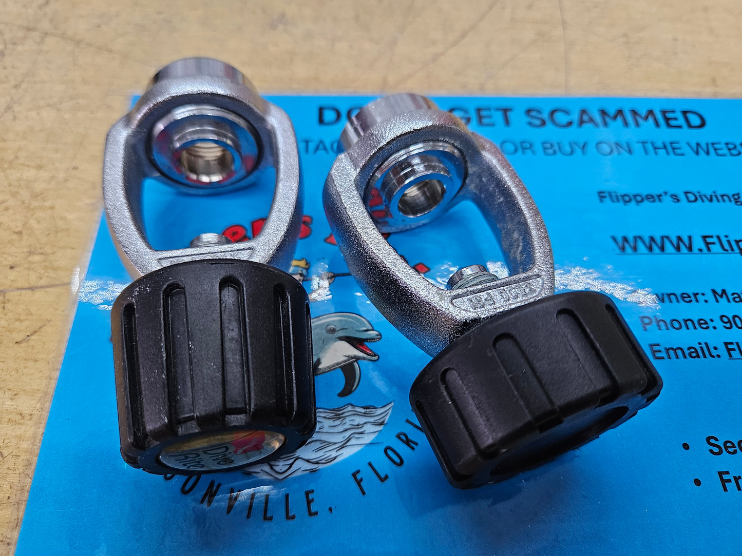 DIN To Yoke Adaptor