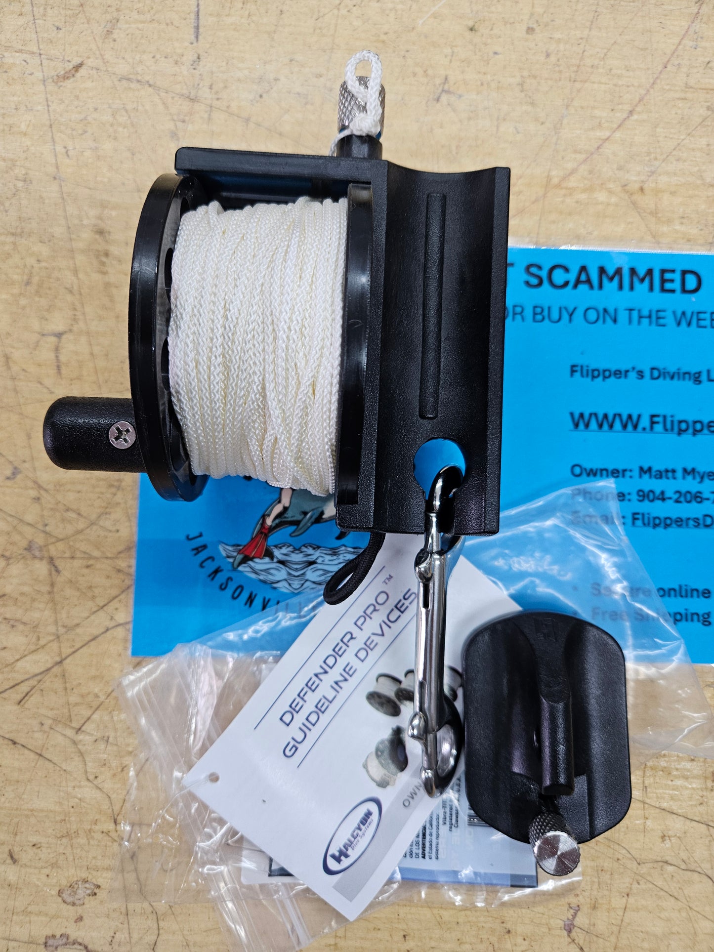 Halcyon Defender Series 200ft Reel