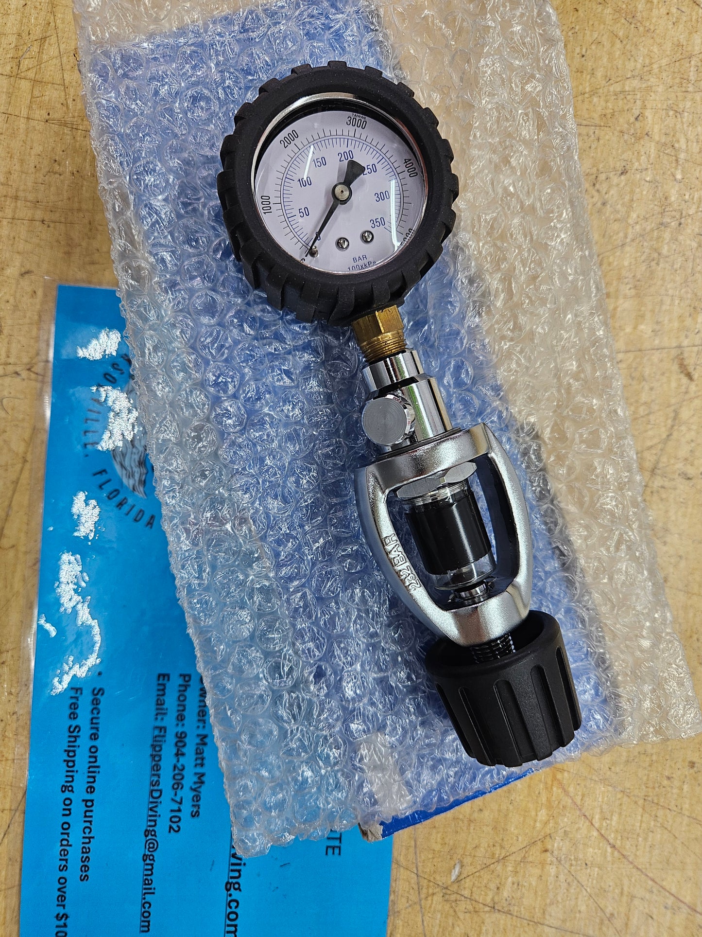 Tank Pressure Checker