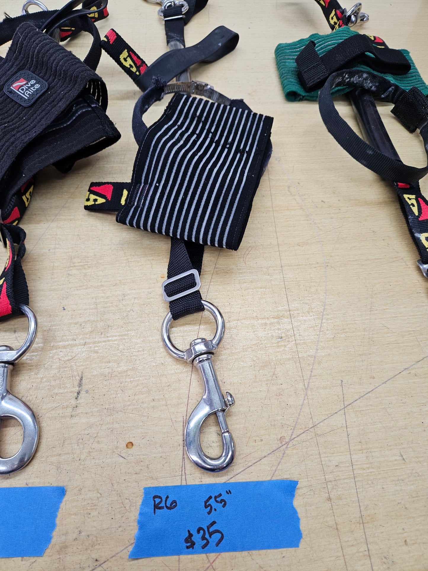 Dive Rite Stage Bottle Rigging