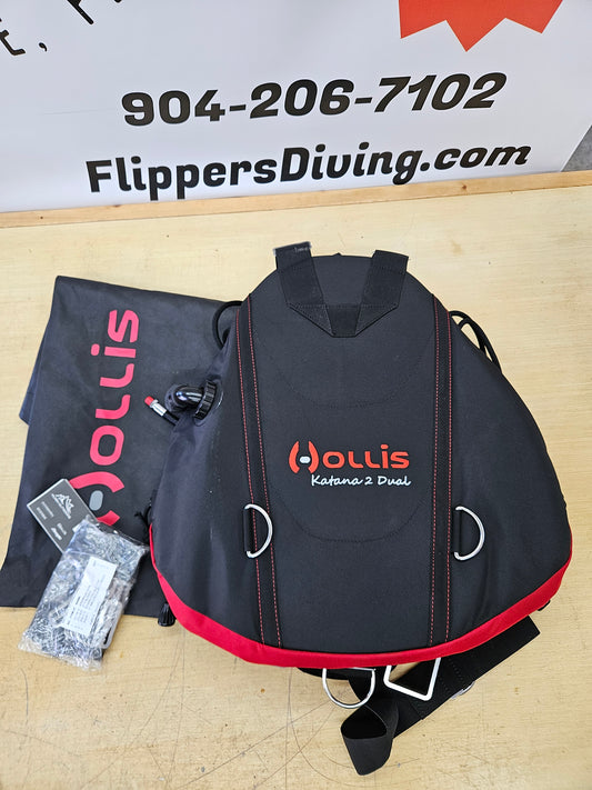 Hollis Katana 2 Dual Bladder Sidemount BCD