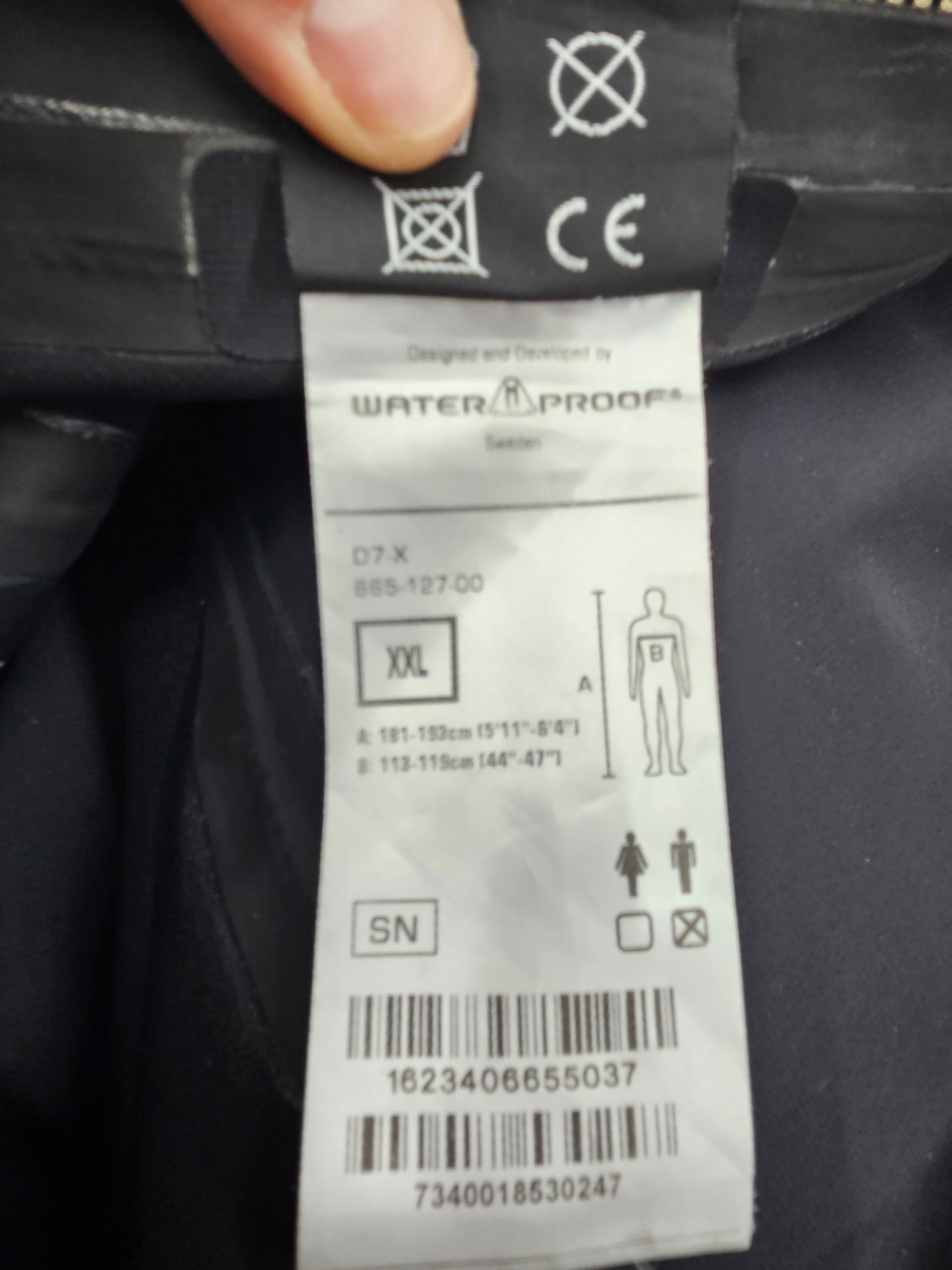 Waterproof D7X Drysuit (XXL)
