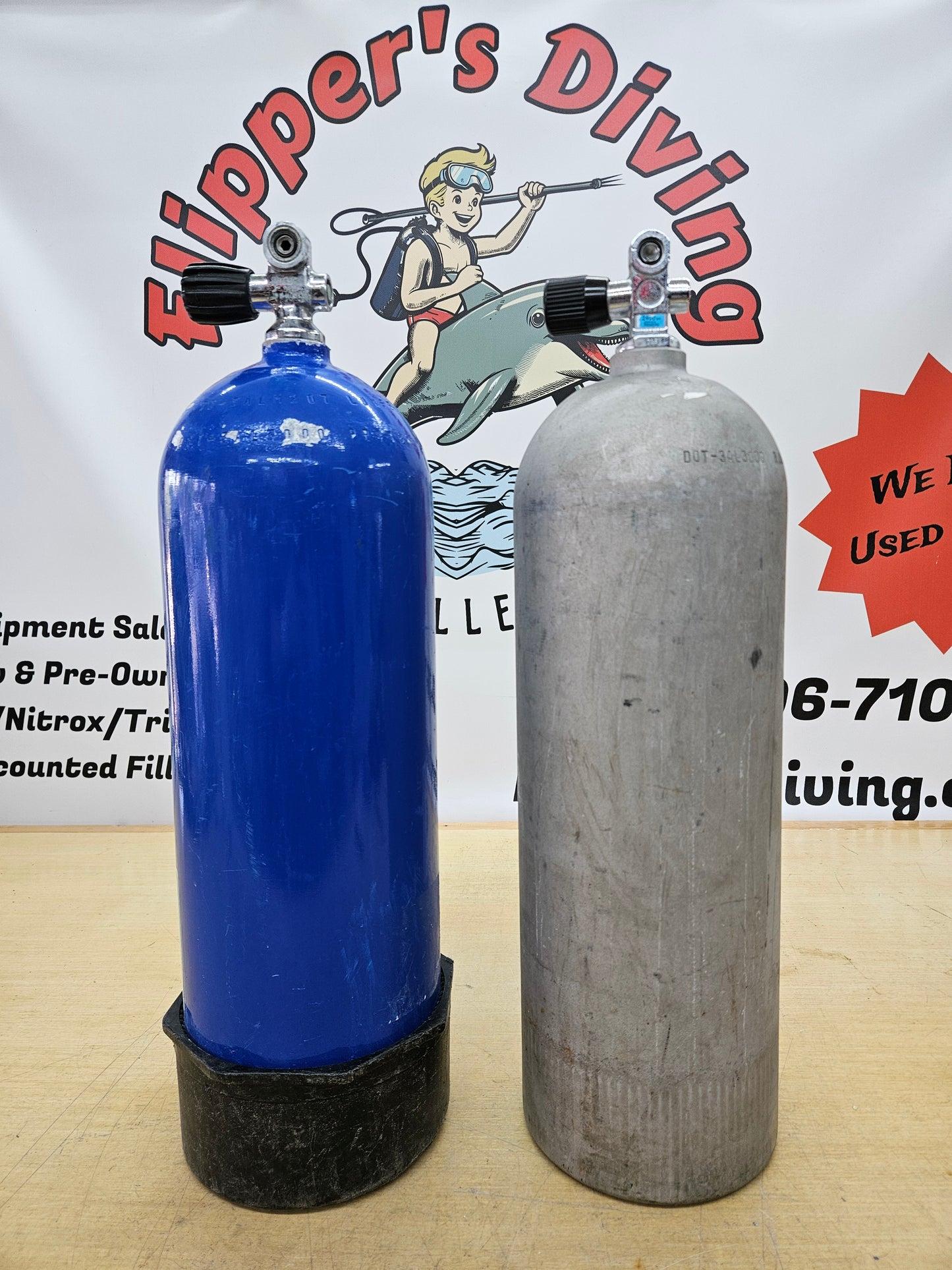 AL63 Scuba Tanks