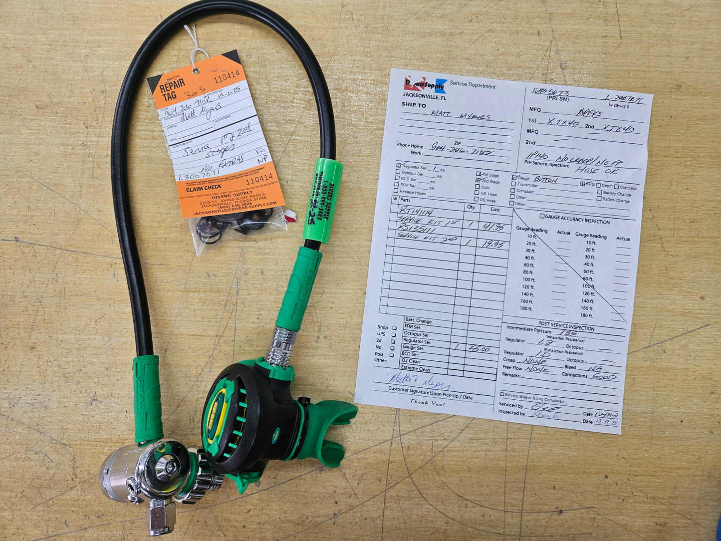 Apeks XTX40 Deco Regulator