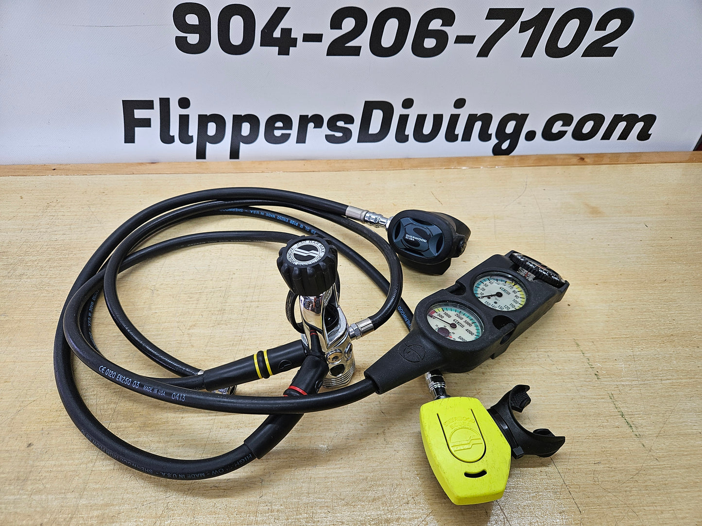 Sherwood Scuba Regulator Set
