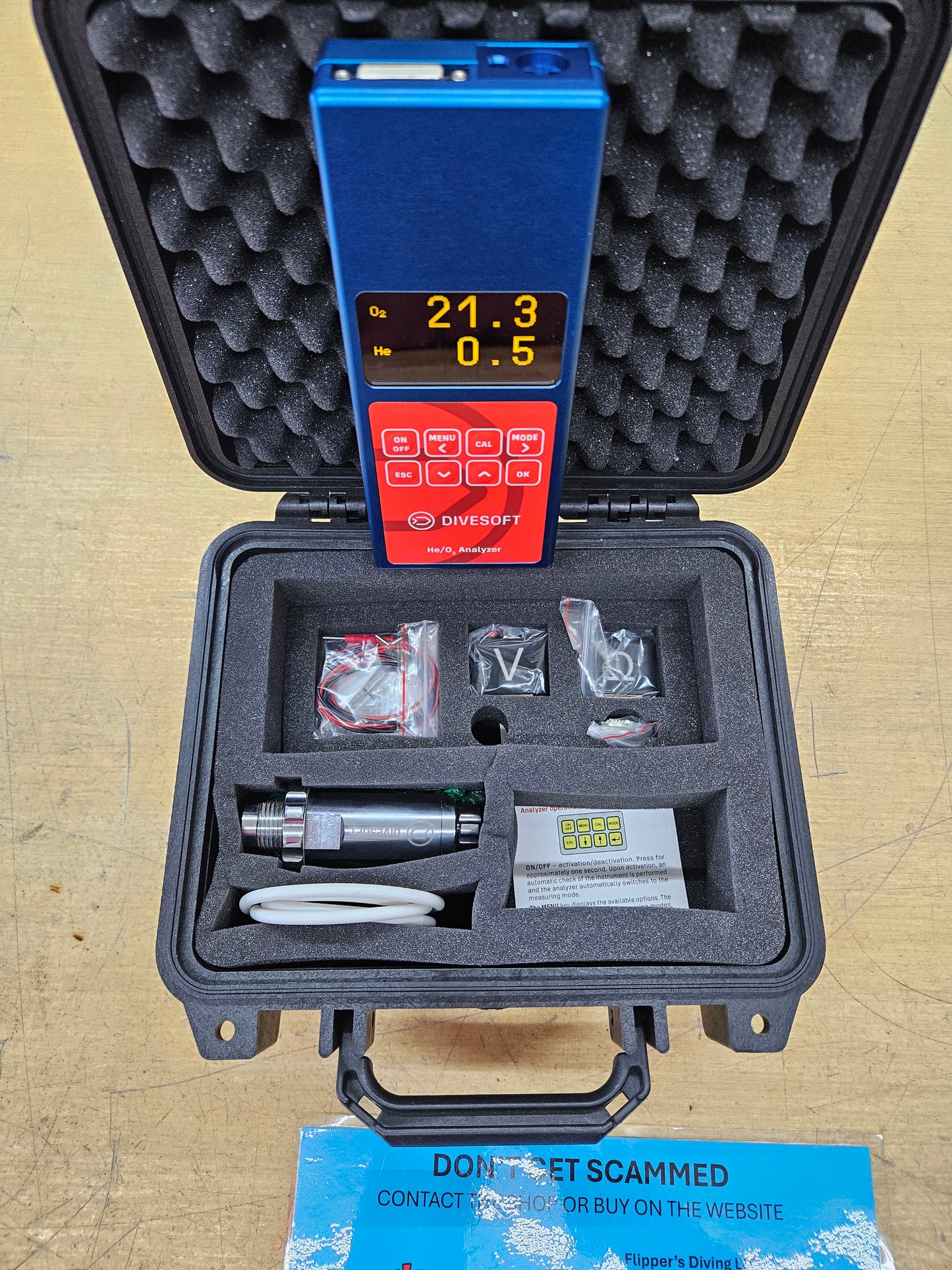 Divesoft Blender Pro Trimix Analyzer
