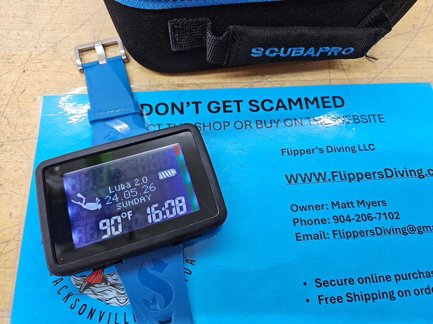 Scubapro Luna 2.0 Dive Computer