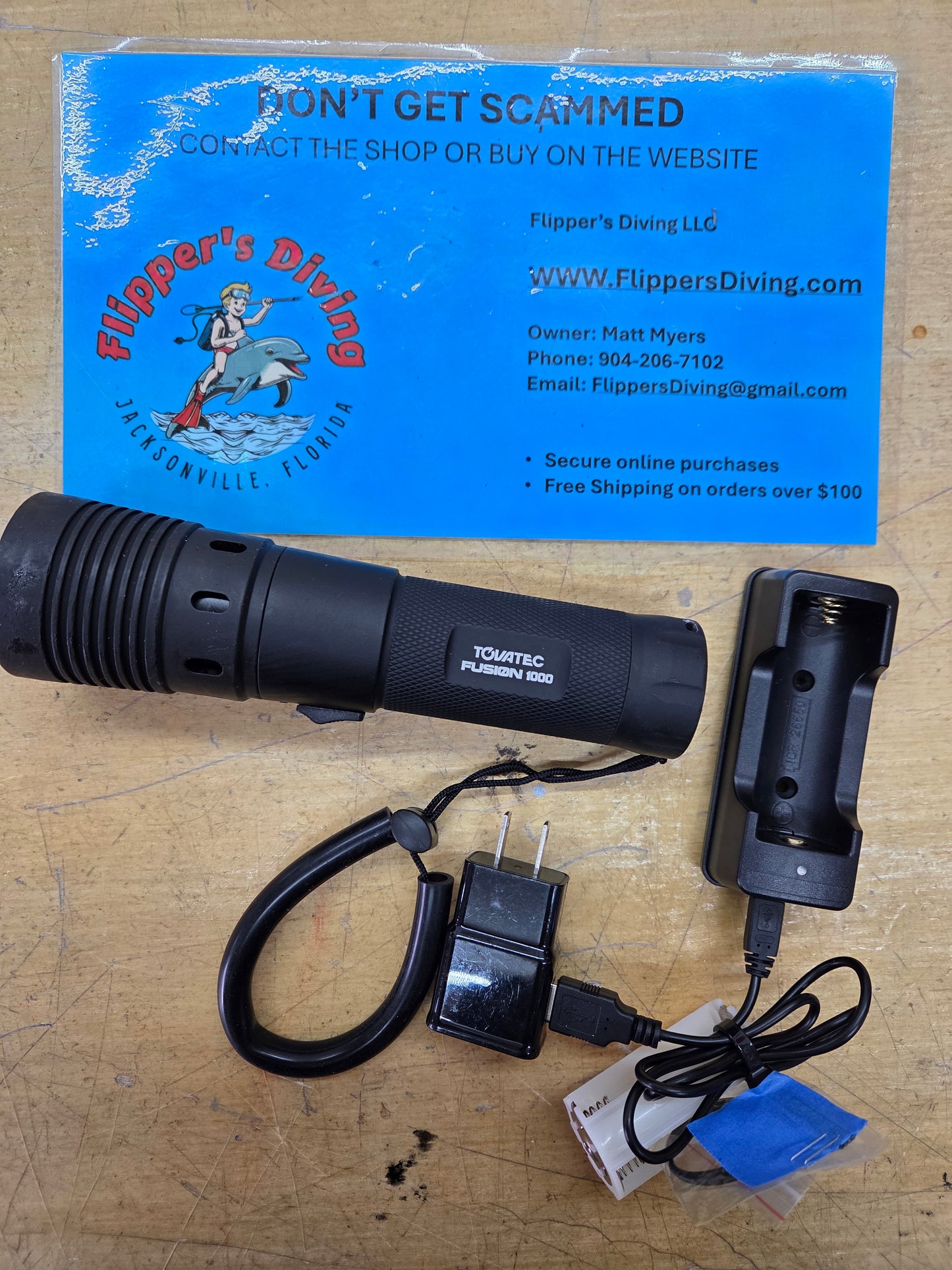 Tovatec Fusion 1000 Dive Light