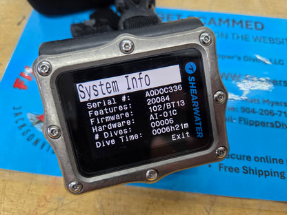 Shearwater Perdix 2 (pre-owned) - Silver Titanium Bezel