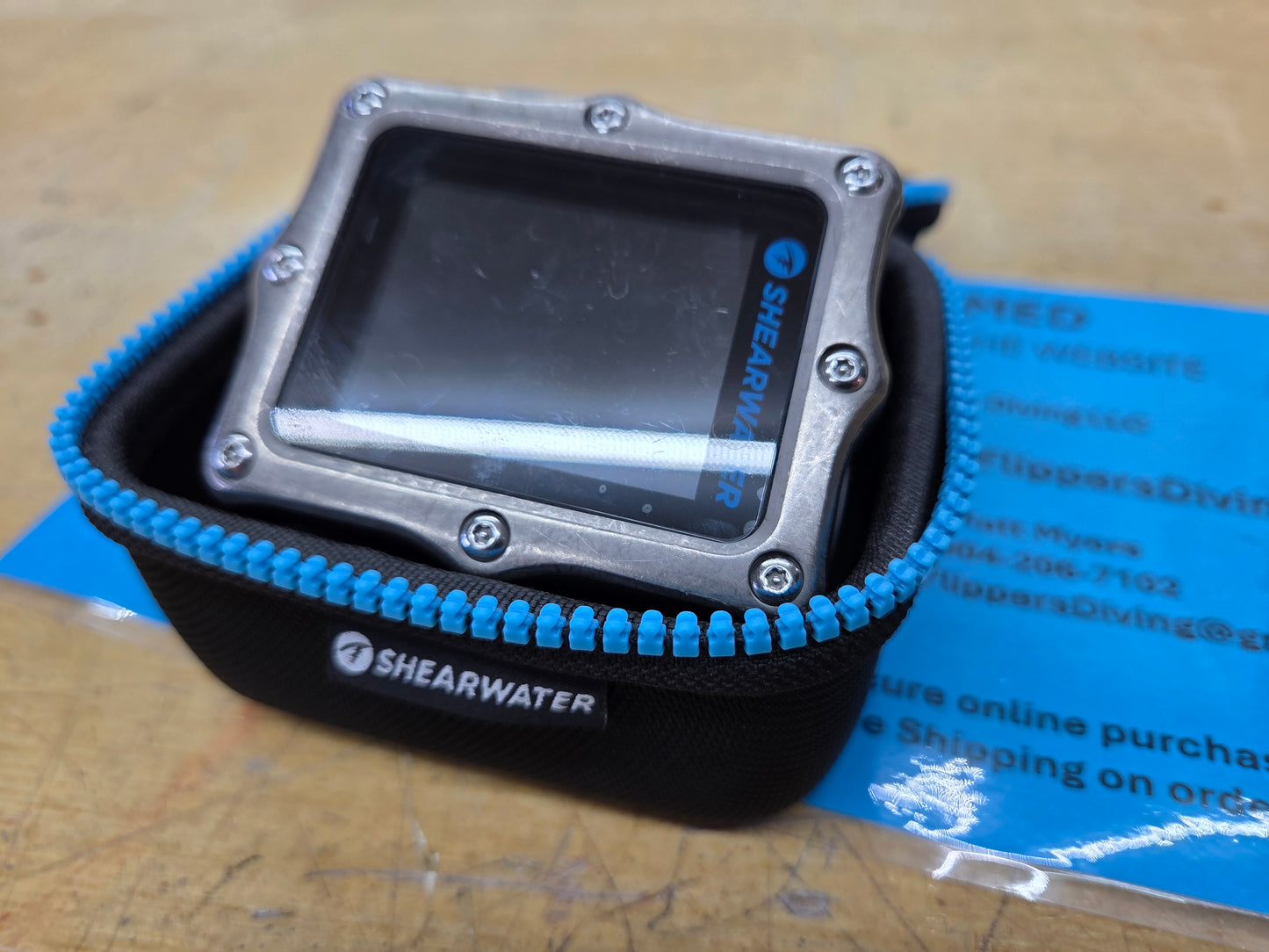 Shearwater Perdix 2 (pre-owned) - Silver Titanium Bezel