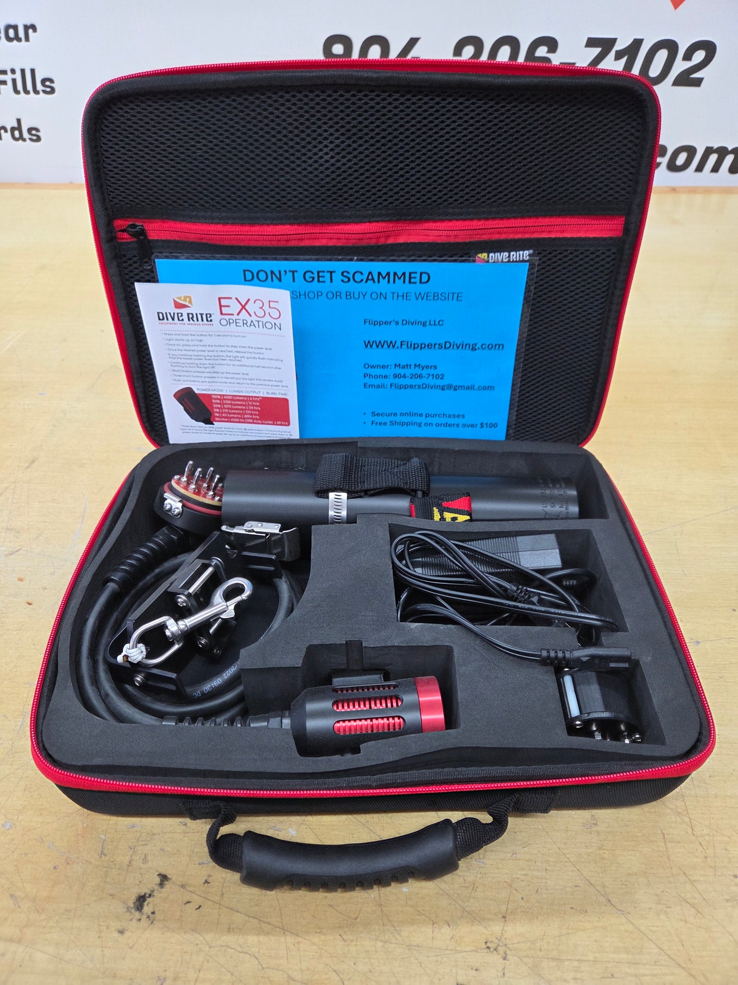 Dive Rite EX35 Canister Light *NEW*