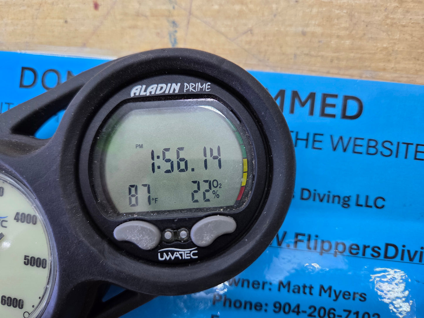 Uwatec Aladin Prime Dive Computer