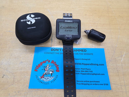 Scubapro Galileo Luna Dive Computer & TRANSMITTER!