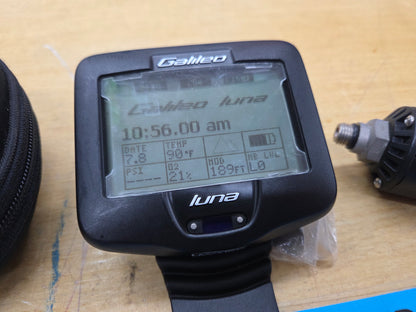 Scubapro Galileo Luna Dive Computer & TRANSMITTER!